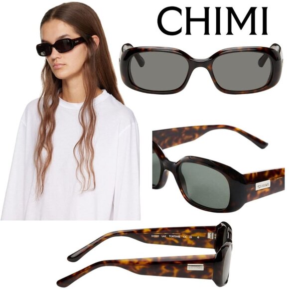 💎💎💎Host Pick💎💎💎 NWT - CHIMI Lab LAX Tortoise Sunglasses (51mm-20mm) - Picture 1 of 16